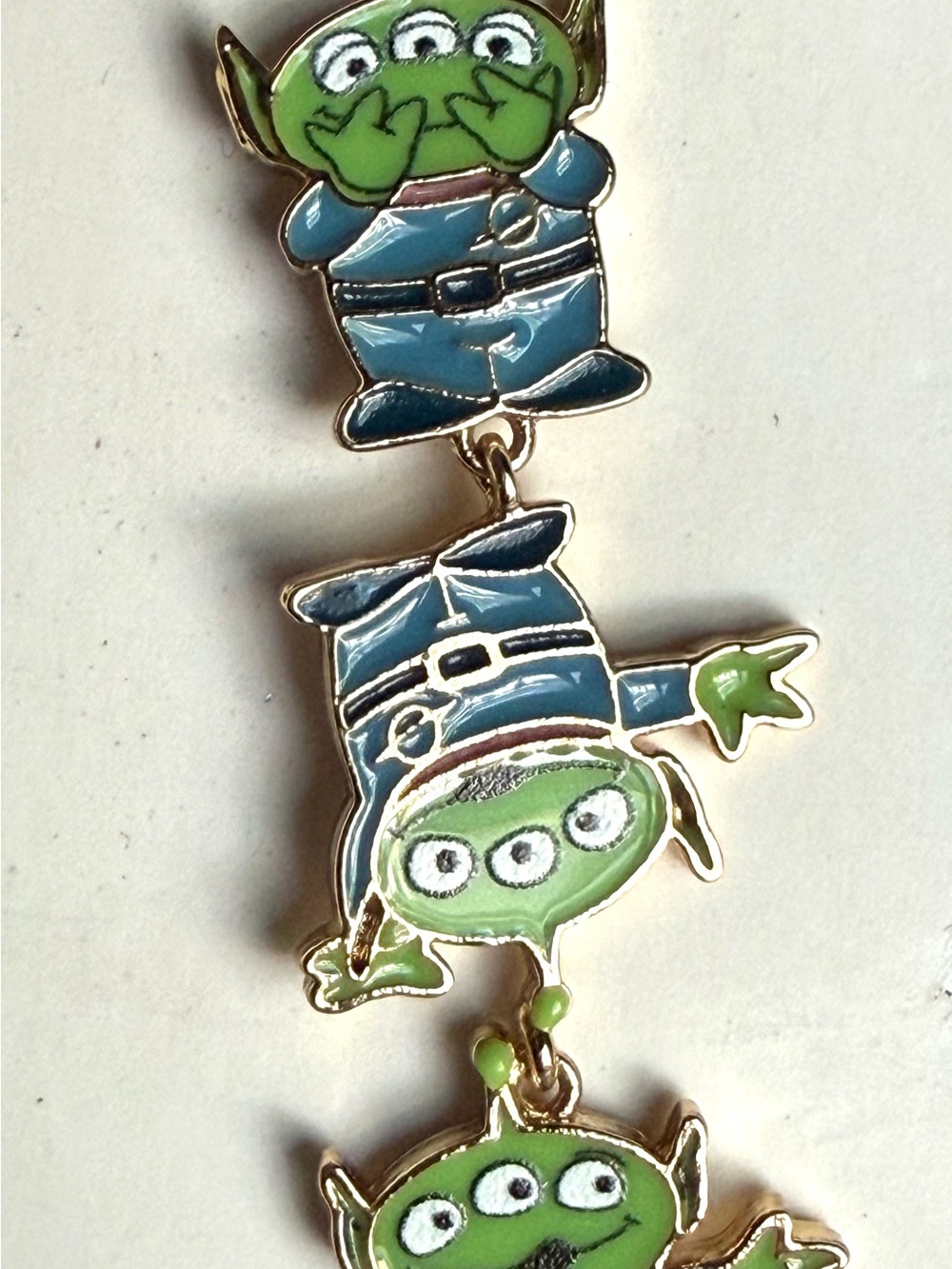 BaubleBar Pixar Toy Story Alien Drop Earrings- Brand New with Tags - Picture 3 of 4